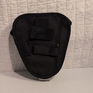Black Tactical Chest Pouch